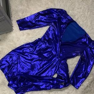 Blue Long sleeve dress